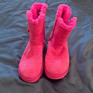 UGG Hot Pink Boots Size 7
